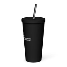 Load image into Gallery viewer, Insulated tumbler with a straw