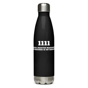 Stainless steel water bottle