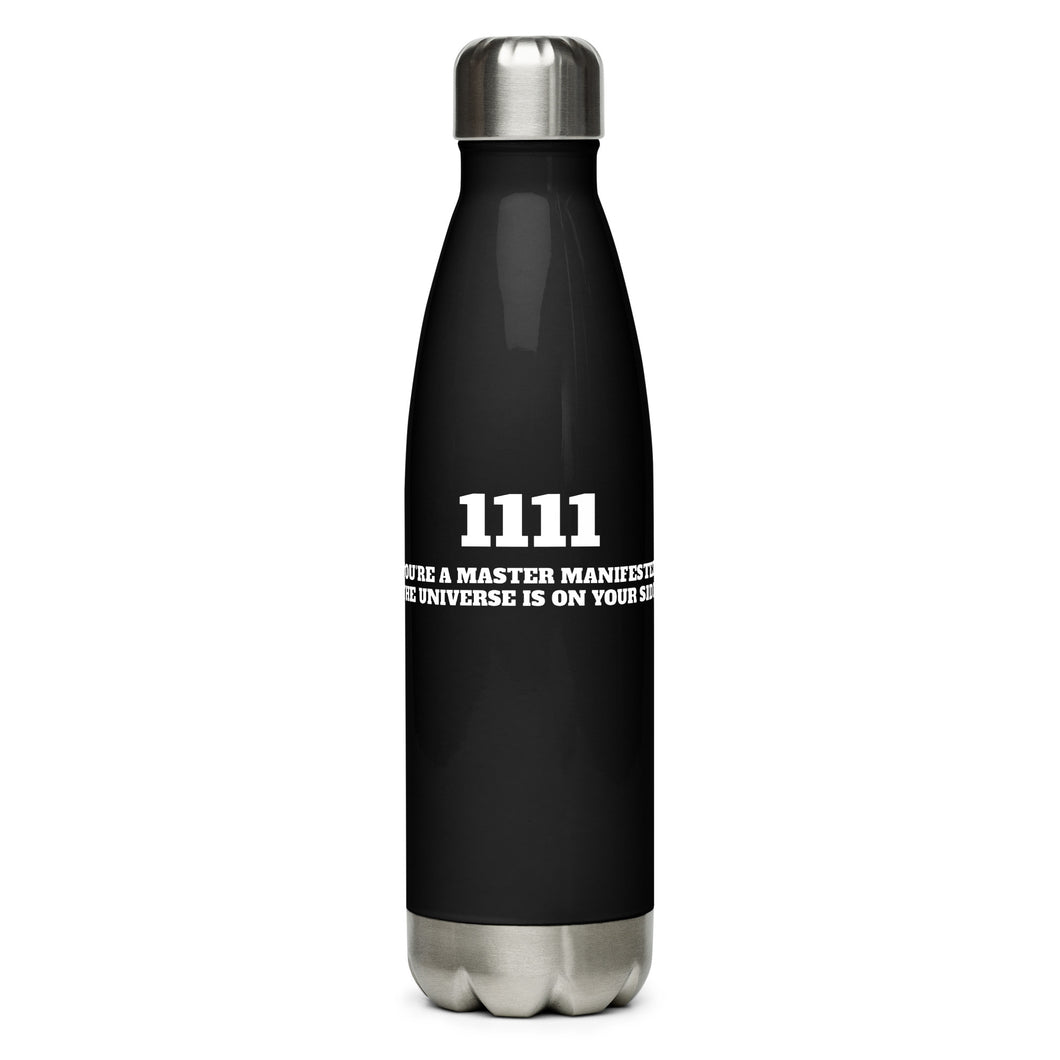 Stainless steel water bottle