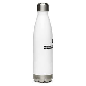 Stainless steel water bottle